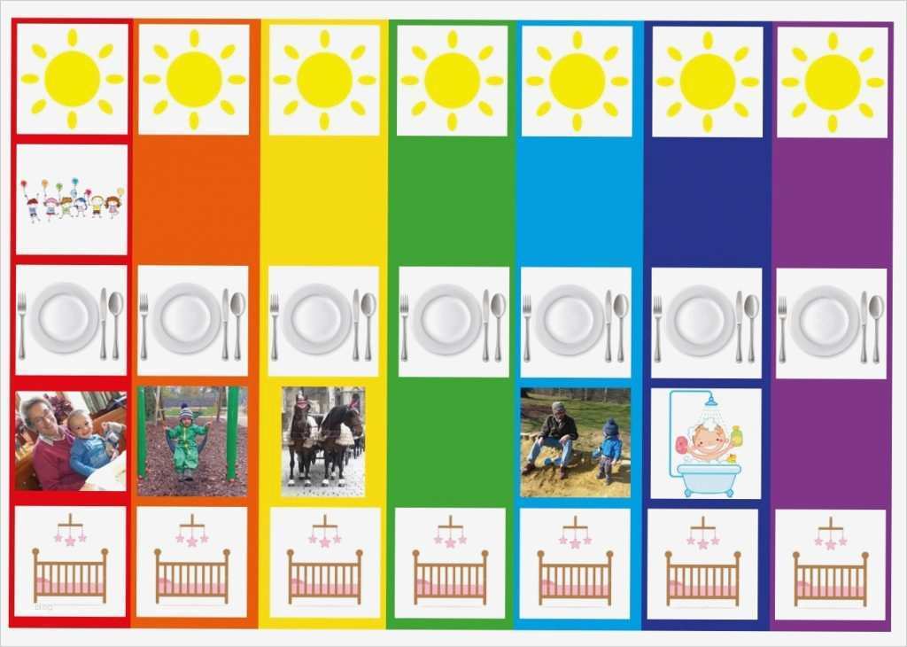 Kinder Regelplan Vorlage Erstaunlich Zeitlos Wochenkalender Für Kinder Meinefamilie