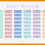 Kinder Regelplan Vorlage Großartig 5 Putzplan Excel Vorlage