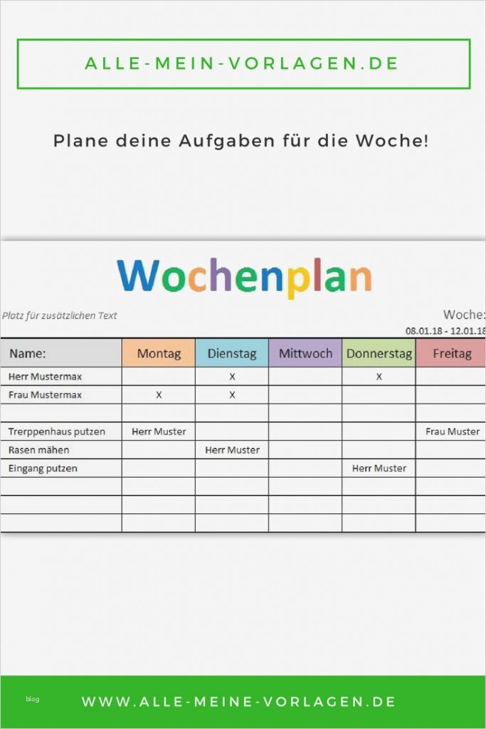 Kinder Regelplan Vorlage Süß Mit Der Kostenlosen Vorlage „wochenplan“ Kannst Du Deine