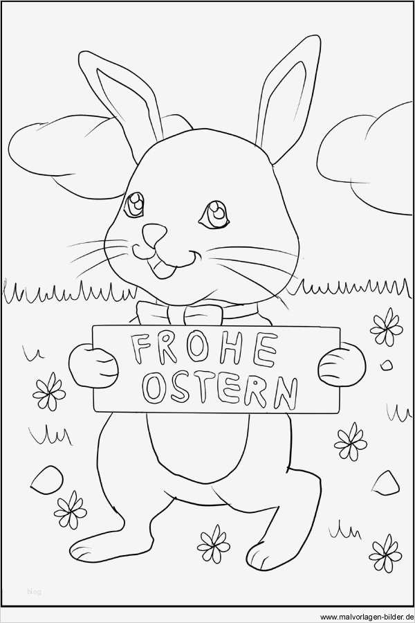 Kindergottesdienst Vorlagen Kostenlos Luxus Frohe Ostern Ausmalbild Mit Dem Osterhasen