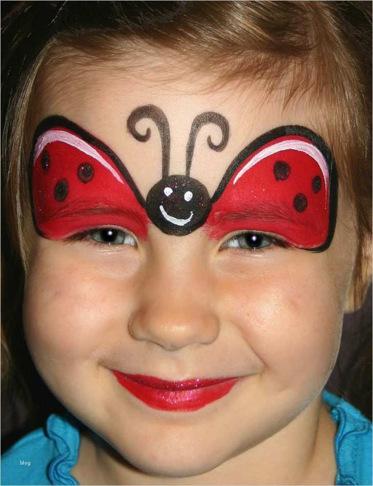 Kinderschminke Vorlagen Erstaunlich Marienkäfer Schminken Schminkanleitung