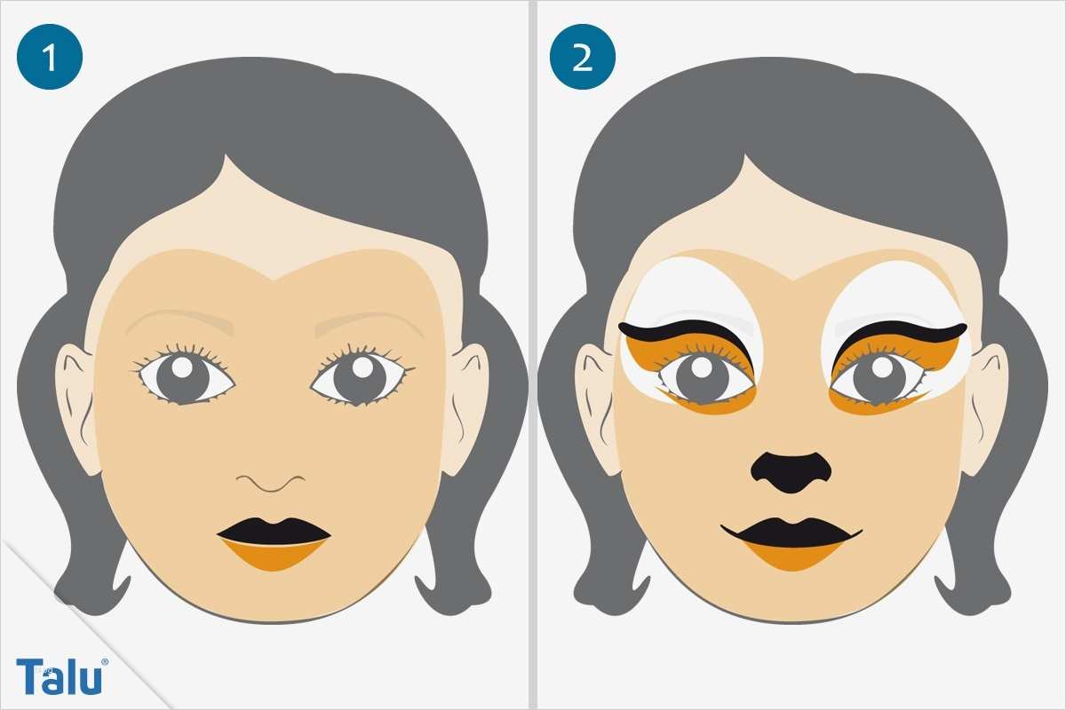 Kinderschminke Vorlagen Großartig Kinderschminken Anleitung & Vorlagen Zum Ausdrucken Von