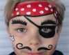 Kinderschminken Einfache Vorlagen Zum Ausdrucken Luxus Schminkvorlage Für Pirat – Jubelkinder