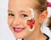 Kinderschminken Einfache Vorlagen Zum Ausdrucken Wunderbar Über 1 000 Ideen Zu „kinderschminken Auf Pinterest