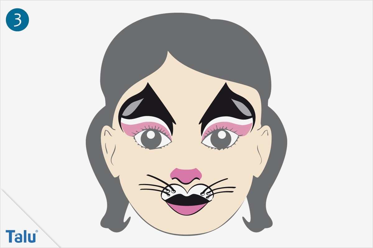 Kinderschminken Katze Vorlagen Elegant Kinderschminken Anleitung & Vorlagen Zum Ausdrucken Von