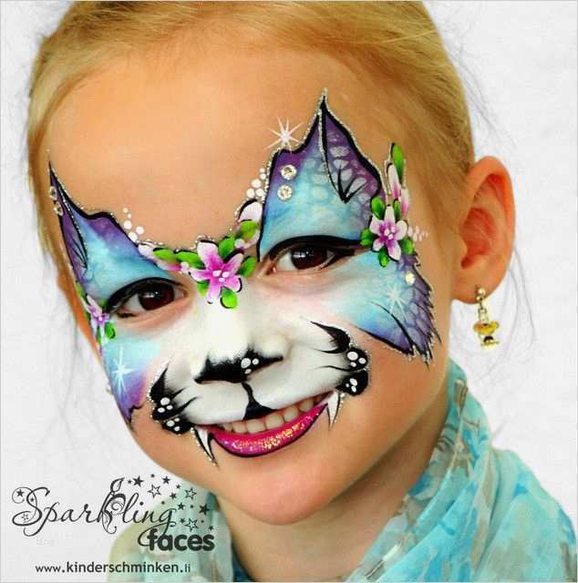 Kinderschminken Katze Vorlagen Erstaunlich 1000 Ideas About Tiger Face Paints On Pinterest