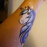 Kinderschminken Pferd Vorlage Neu Schminkanleitung Einhorn Archive