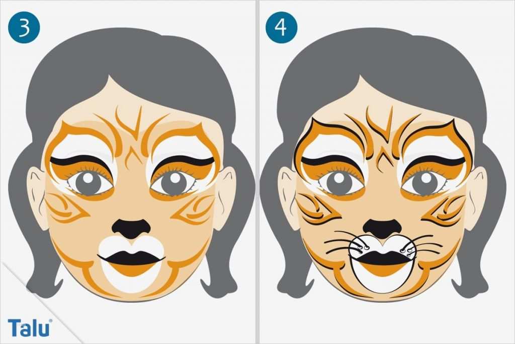 Kinderschminken Vorlagen Zum Ausdrucken Fabelhaft Kinderschminken