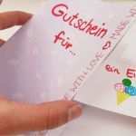 Kinogutschein Basteln Vorlage Erstaunlich Diy Gutschein tolle Geschenk Idee