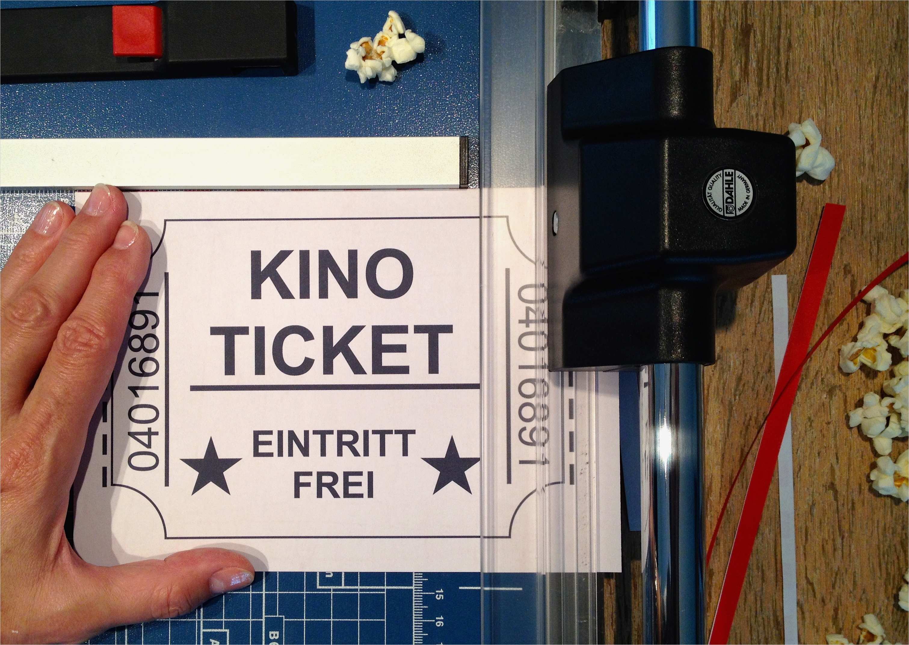 Kinogutschein Basteln Vorlage Luxus Wel E to the Movies Kinogutschein Selber Basteln