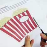 Kinokarte Vorlage Zum Ausdrucken Luxus Niedlich Popcorn Vorlage Bilder Entry Level Resume