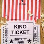 Kinokarte Vorlage Zum Ausdrucken Luxus Wel E to the Movies Kinogutschein Selber Basteln