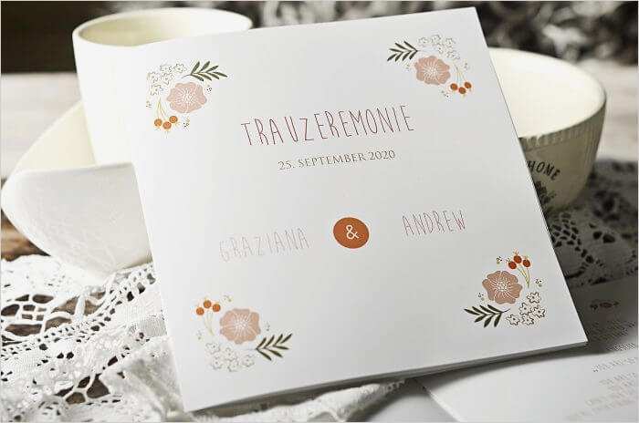 Kirchenheft Hochzeit Vorlage Bewundernswert Kirchenheft Für Hochzeit Anleitung Hochzeitsportal24