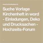 Kirchenheft Hochzeit Vorlage Word Erstaunlich Die 25 Besten Ideen Zu Kirchenheft Hochzeit Vorlage Auf