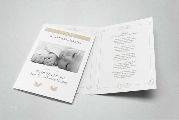 Kirchenheft Taufe Vorlage Word Angenehm Einladungskarten Kirchenheft Taufe Relax Pdf Ein