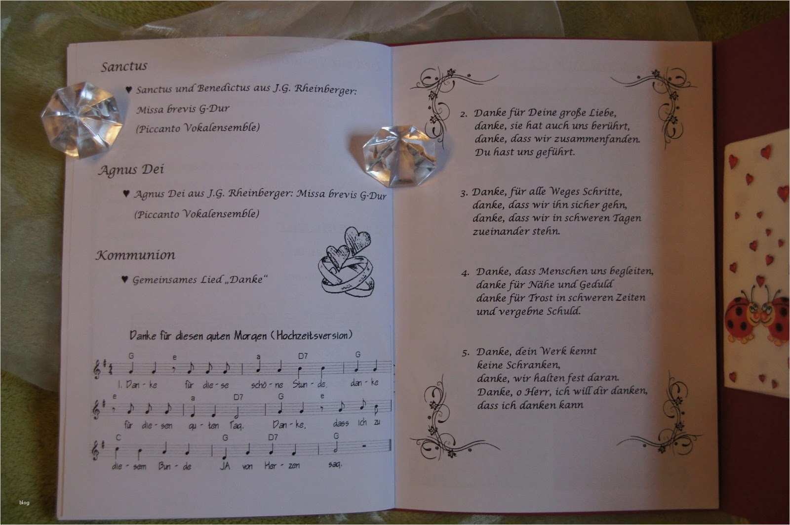 Kirchenheft Taufe Vorlage Word Bewundernswert Glücksflügel Hochzeitsbericht Kirchenheft Für