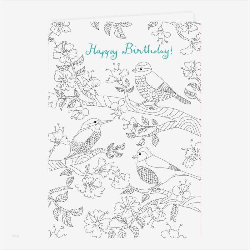 Klappkarte Vorlage Best Of Klappkarte Zum Ausmalen "happy Birthday" 2 55