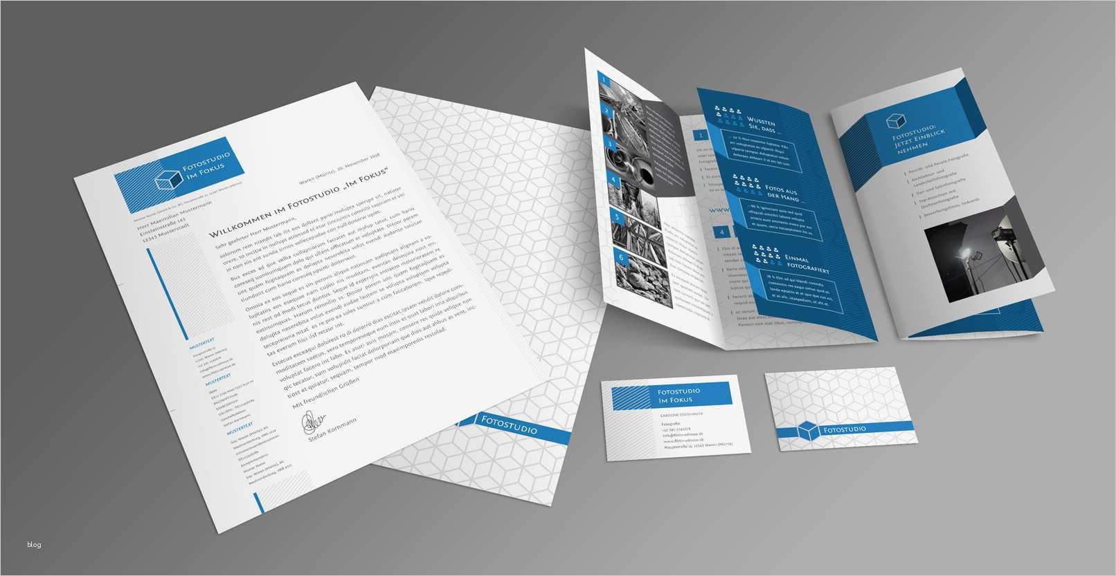 Klappvisitenkarten Vorlagen Luxus Corporate Design Titelbild Powerpoint Und Flyer