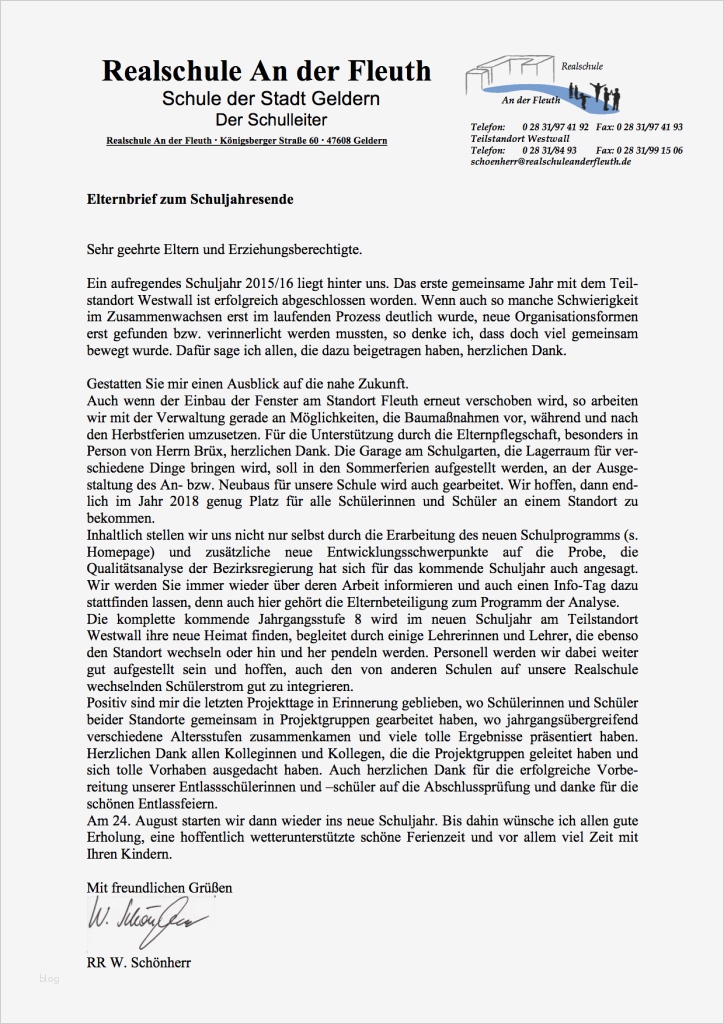 Klassenfahrt Elternbrief Vorlage Angenehm Elternbrief Zum Schuljahresende