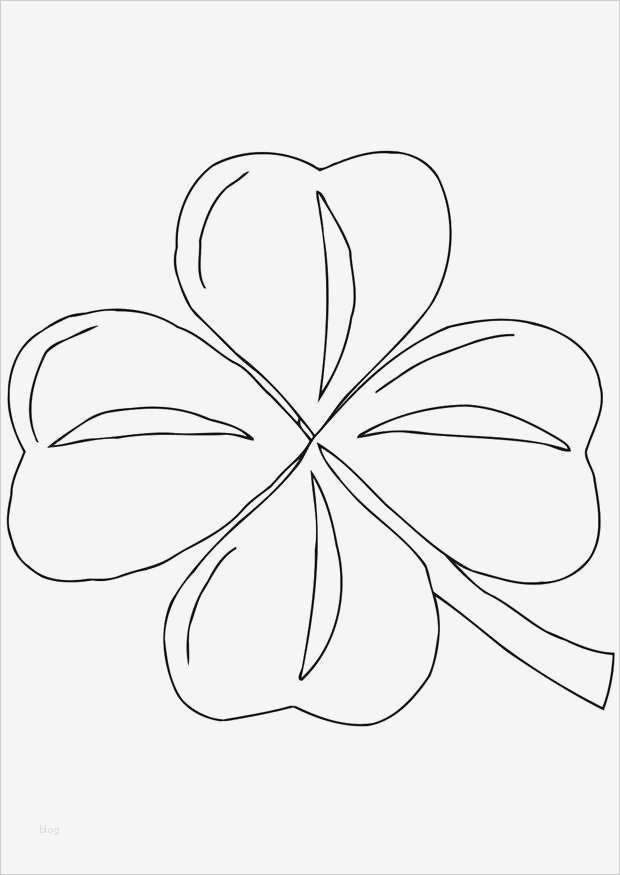 Kleeblatt Vorlage Zum Ausdrucken Best Of Malvorlage Irisches Kleeblatt Shamrock