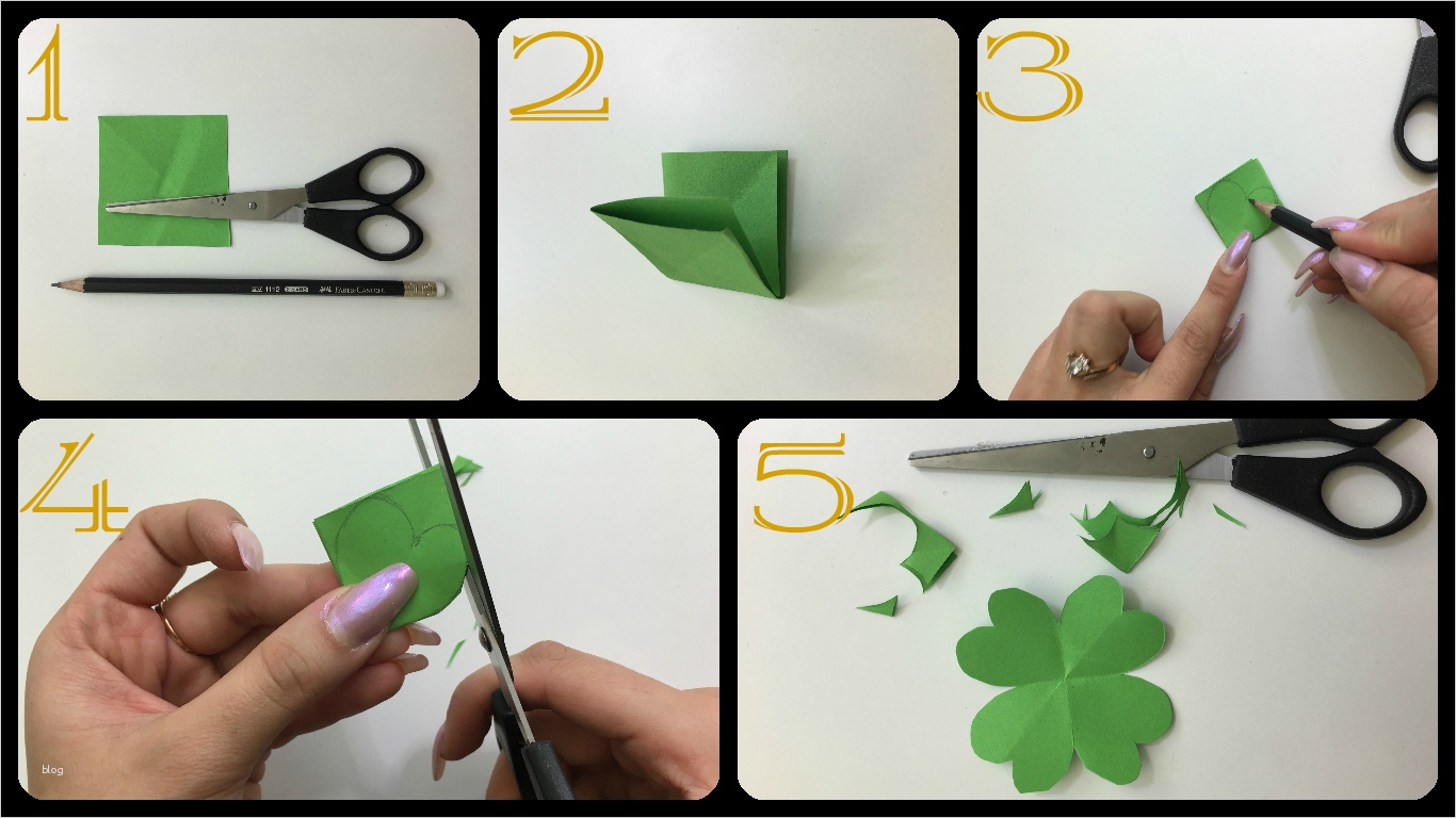 Kleeblatt Vorlage Zum Ausdrucken Erstaunlich Diy