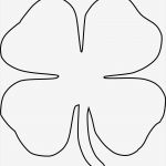 Kleeblatt Vorlage Zum Ausdrucken Schönste Luxus Malvorlage Kleeblatt Kostenlos