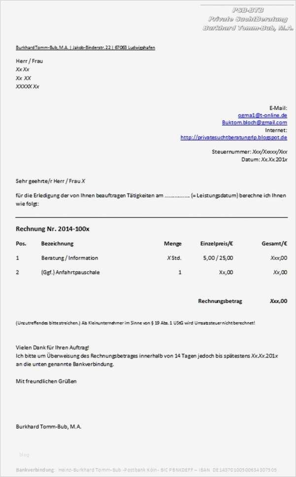 Kleinunternehmer Rechnung Vorlage Erstaunlich Vorlage Rechnung Freiberufler Rechnung Freiberufler
