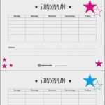 Klingelschild Vorlage Elegant Großzügig Line Stundenplan Vorlage Zeitgenössisch