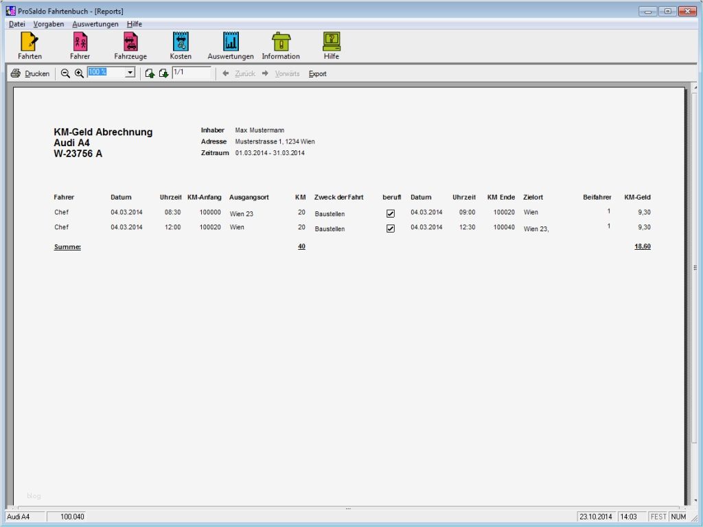 Km Geld Abrechnung Vorlage Erstaunlich Elektronisches Fahrtenbuch