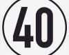 Km Geld Abrechnung Vorlage Großartig Geschwindigkeitsschild 40 Km H Klebeschild Aufkleber