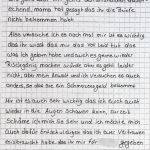 Knast Brief Vorlage Hübsch Der Heuchel Brief Eines Kinderschänders – B Z Berlin