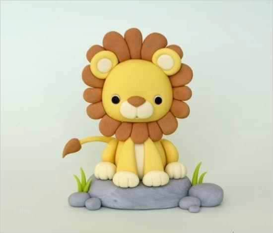 Kneten Mit Kindern Vorlagen Luxus Löwe Aus Knete Mit Kindern Basteln – Bastelanleitung