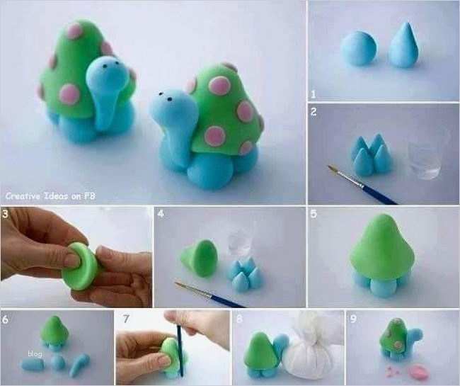 Kneten Mit Kindern Vorlagen Süß 23 ภาพเทคนิคการปั้นดินน้ำมันอย่างง่ายๆ ให้ออกมาน่ารักขั้น