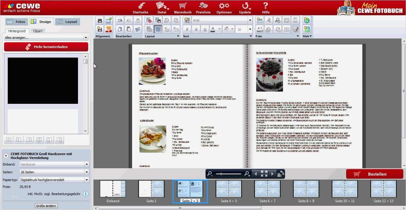Kochbuch Vorlage Word Gut Cewe Kochbuch Video Tutorial