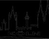 Köln Skyline Vorlage Angenehm Autoaufkleber Skyline "köln" Geschenkartikel