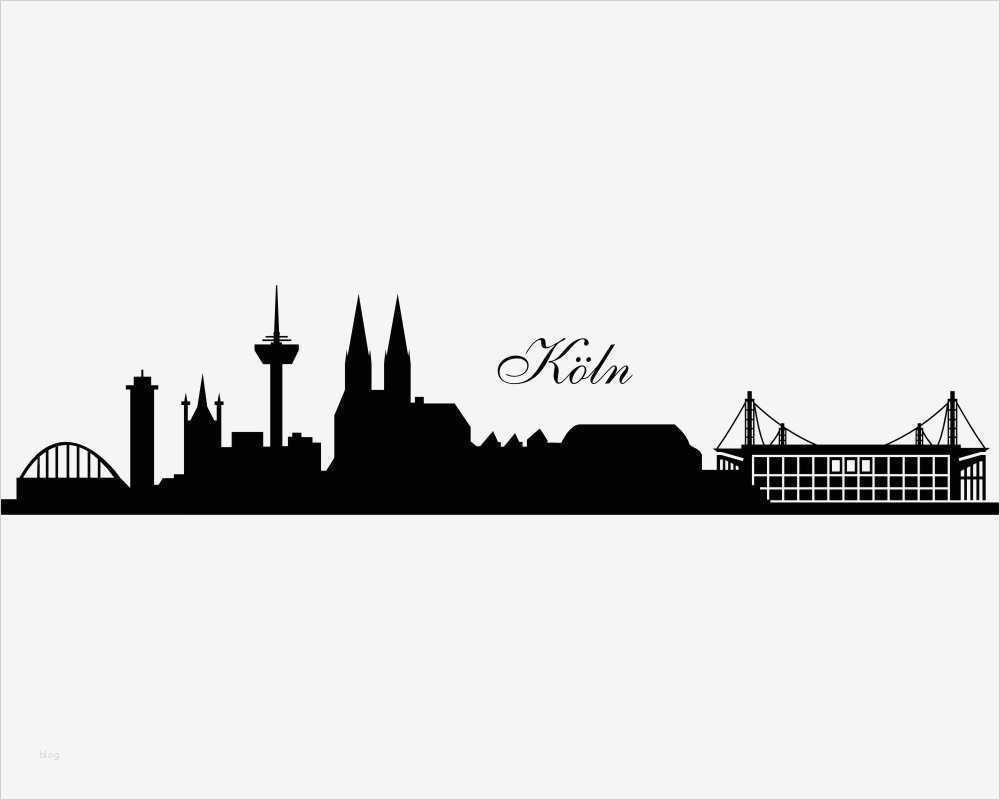 Köln Skyline Vorlage Best Of Wandtattoo Köln Skyline Mehrere Größen Skyline4u