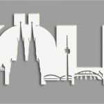 Köln Skyline Vorlage Genial Wandtattoo Kölner Skyline Modern