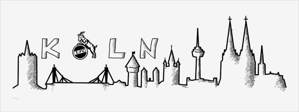 Köln Skyline Vorlage Hübsch Gezeichnete Köln Cologne Skyline