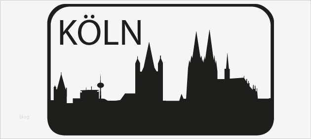 Köln Skyline Vorlage Schönste Wandtatto Aufkleber Skyline Köln 2