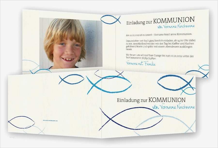 Kommunion Einladung Vorlage Bewundernswert Kommunion Einladungen