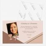 Kommunion Einladung Vorlage Erstaunlich Einladung Kommunion Konfirmation Firmung Individuell