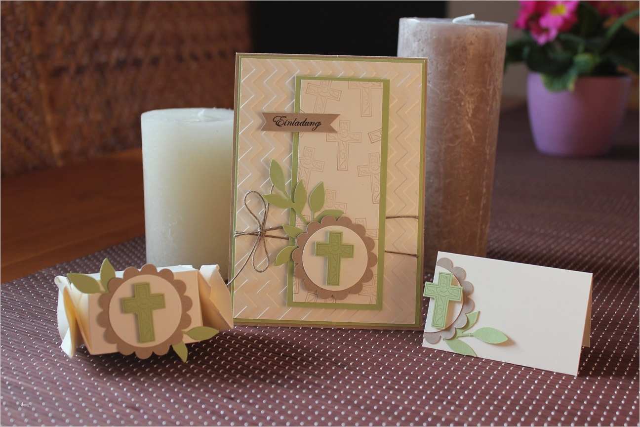 Kommunion Einladungen Selber Basteln Vorlagen Angenehm Einladungskarte Konfirmation Kommunion Stempel Doch Mal