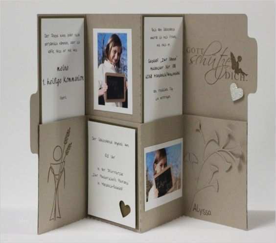 Kommunion Einladungen Selber Basteln Vorlagen Beste Kommunion Einladung Basteln