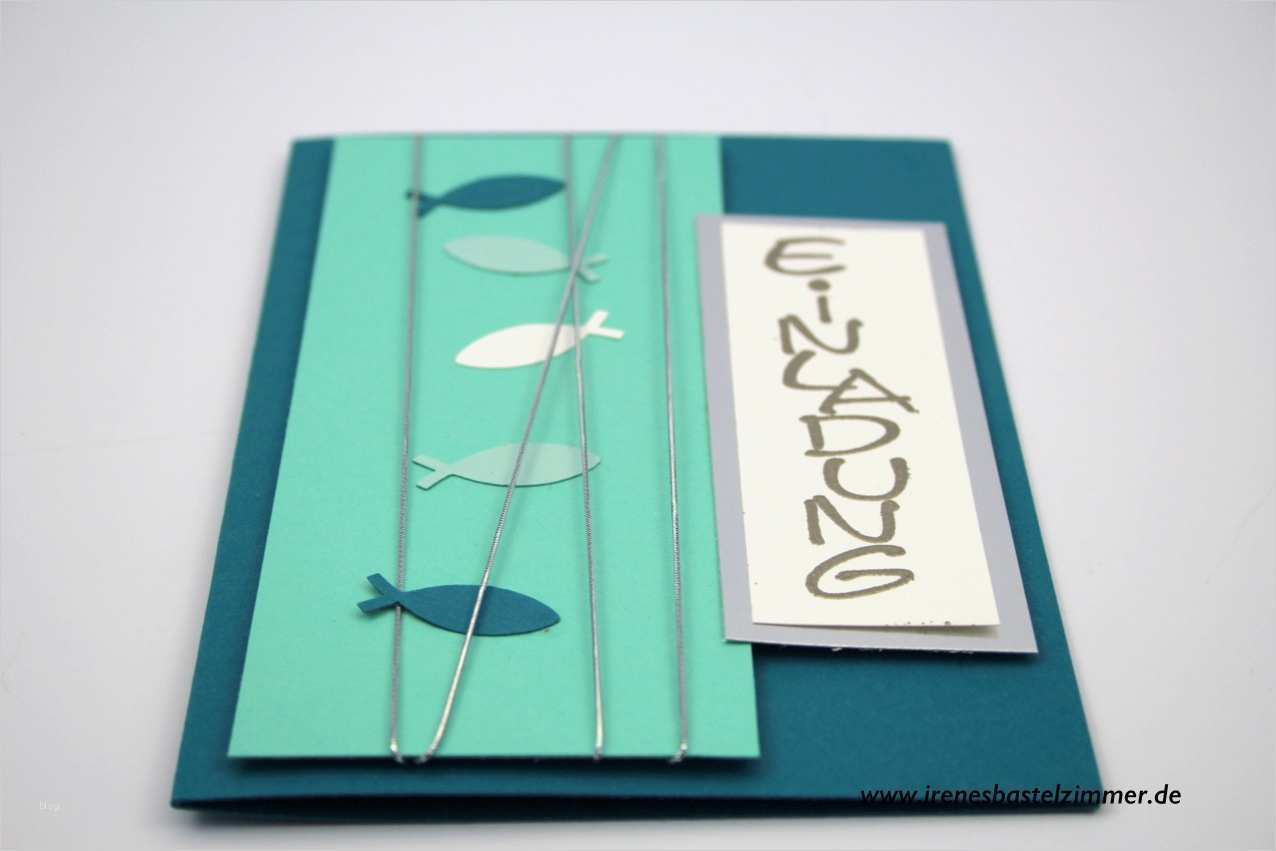 Kommunion Einladungen Selber Basteln Vorlagen Beste Konfirmationskarten Selber Basteln Fischmotiv