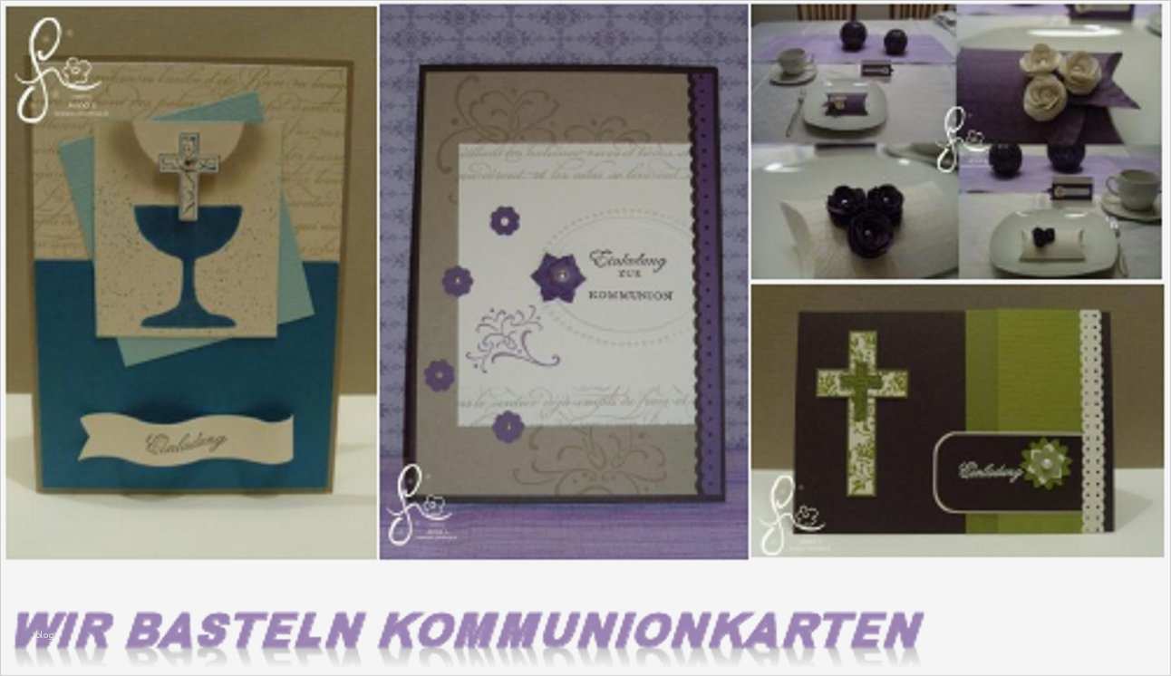 Kommunionkarten Selber Basteln Vorlagen Hübsch Kommunion Konfirmation Annas Bastelglanz