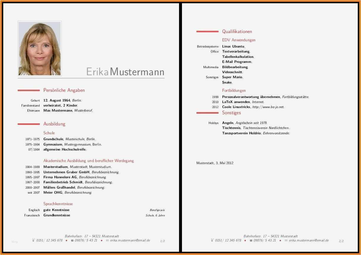 Kompetenzprofil Vorlage Bewundernswert 10 Lebenslauf Vorlage Modern