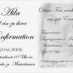 Konfirmation Einladung Vorlage Download Kostenlos Elegant Konfirmations Einladungskarten Vorlagen