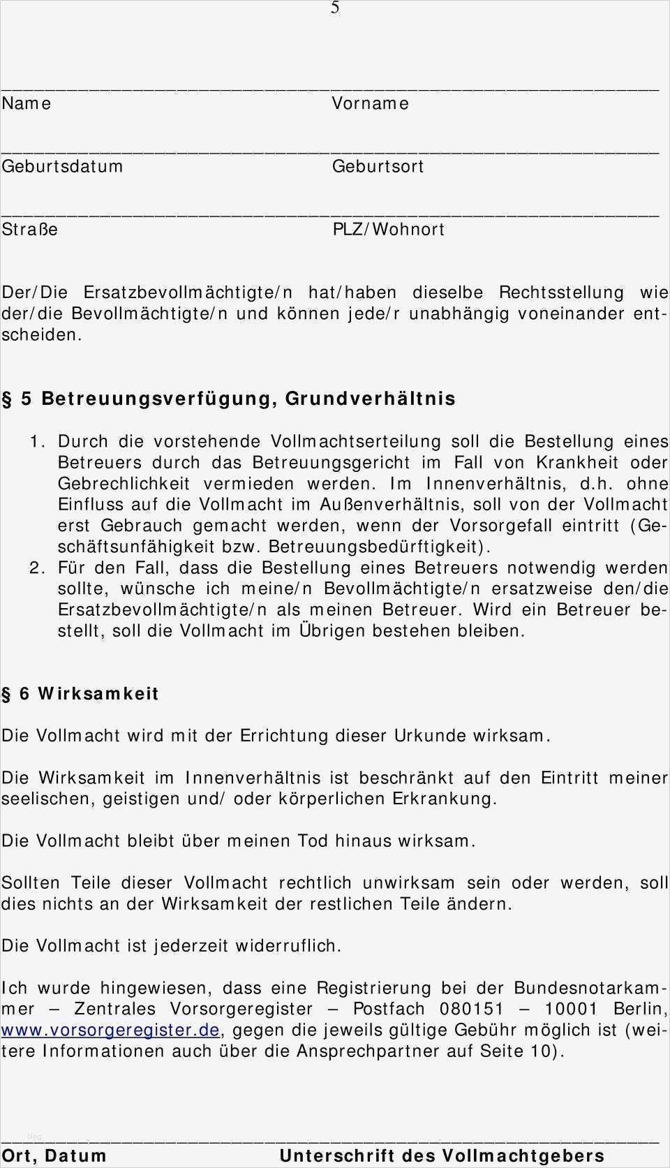 Kontovollmacht Vorlage Beste Allgemeine Vollmacht Vordruck ord Idee Vollmacht Vorlage
