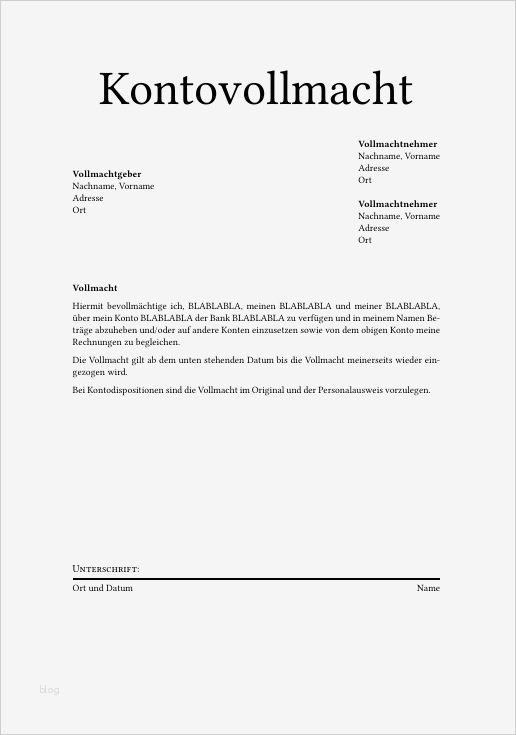 Kontovollmacht Vorlage Bewundernswert Eine Vollmacht In Latex Vorlage Latex Und Tex Welt