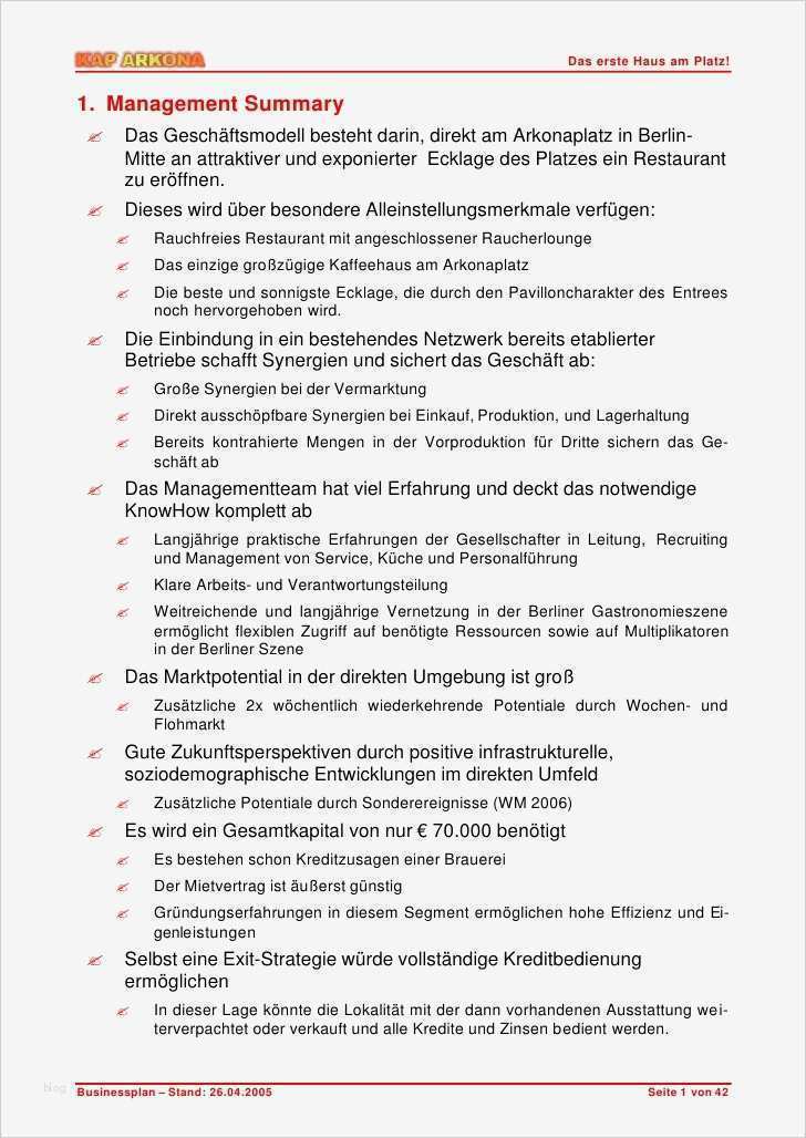 Konzept Restaurant Vorlage Erstaunlich Business Plan Für Ein Restaurant